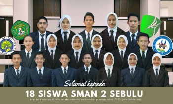 DAFTAR SISWA/SISWI LULUS JALUR SNBP TAHUN 2023 SMA NEGERI 2 SEBULU