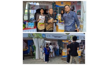 DUAL TRACK SMANDALU IKUT SERTA DALAM KEGIATAN PAMERAN KELOMPOK USAHA SISWA DI TENGGARONG