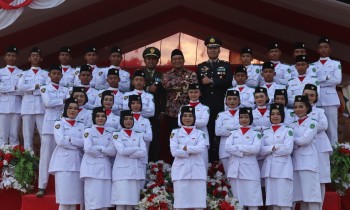 SELEKSI PASKIBRAKA KECAMATAN, 10 SISWA/SISWI SMANDALU BERHASIL LOLOS