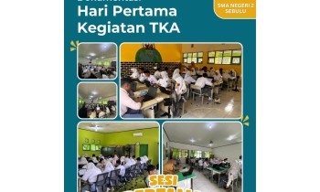 Pelaksanaan Tes Kemampuan Akademik (TKA) Kelas XII SMA Negeri 2 Sebulu