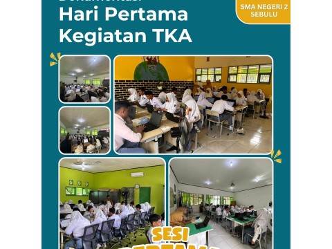 Pelaksanaan Tes Kemampuan Akademik (TKA) Kelas XII SMA Neger