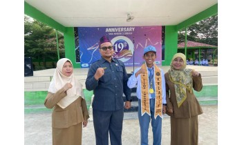 SELAMAT KEPADA DZAKY NABIL OCTAVIANSYAH MERAIH GELAR DUTA SISWA KREATIF MUDA 2024 DALAM AJANG DUTA SISWA INDONESIA